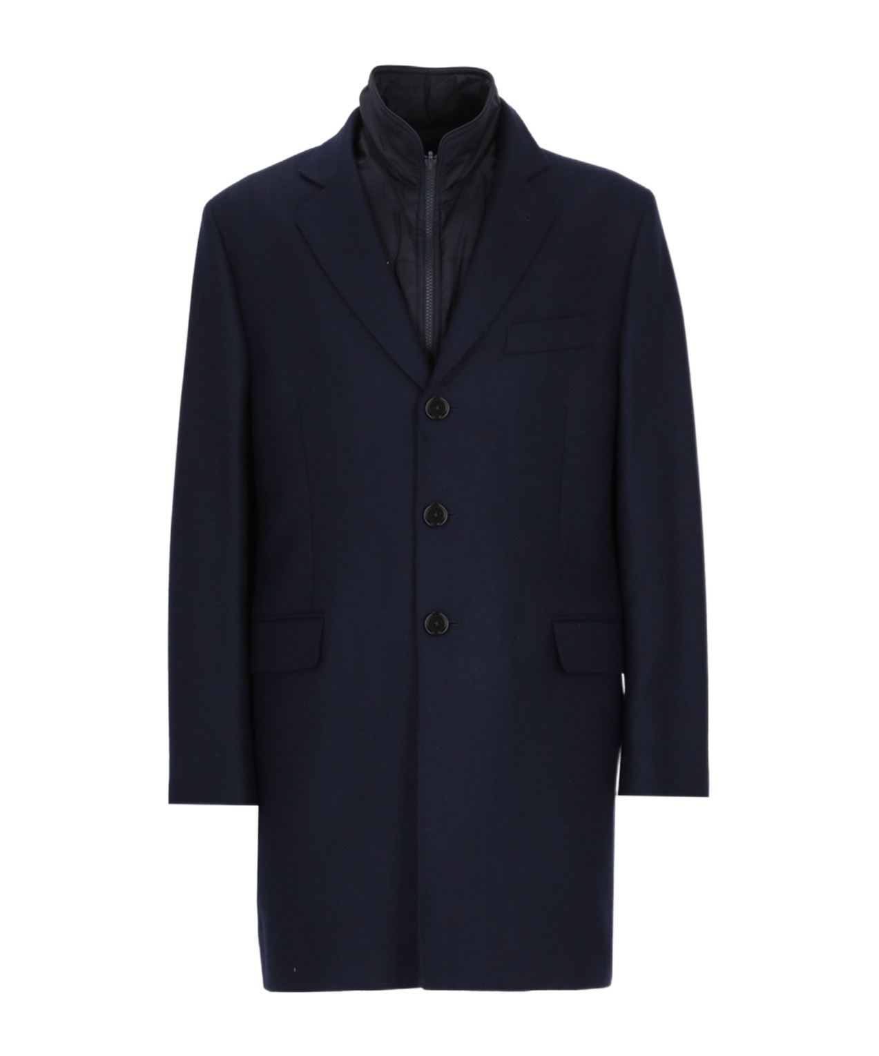Fay Cappotto Monopetto Easy Db In Black
