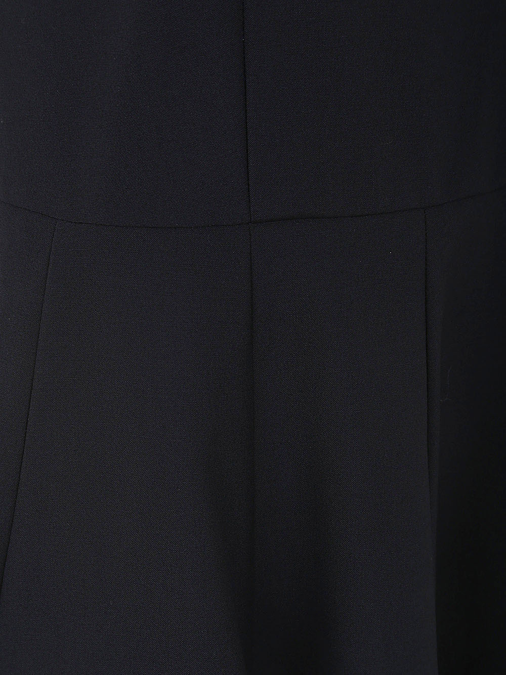 COMME DES GARÇONS BOAT-NECK WOOL MIDI DRESS 