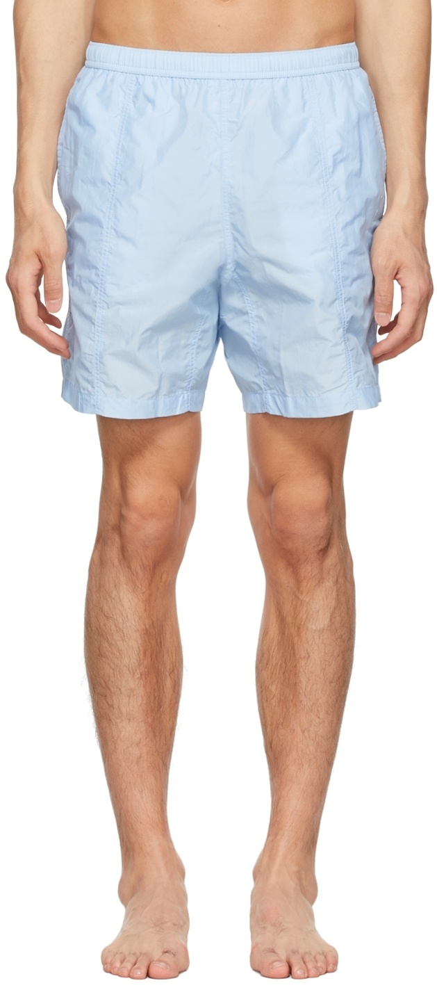 AMI ALEXANDRE MATTIUSSI STRAIGHT-LEG SWIM SHORTS
