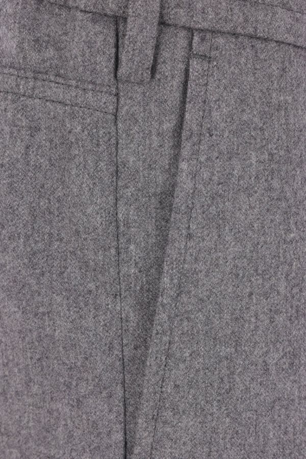 Eleventy Elastic-waistband Trousers In Gray