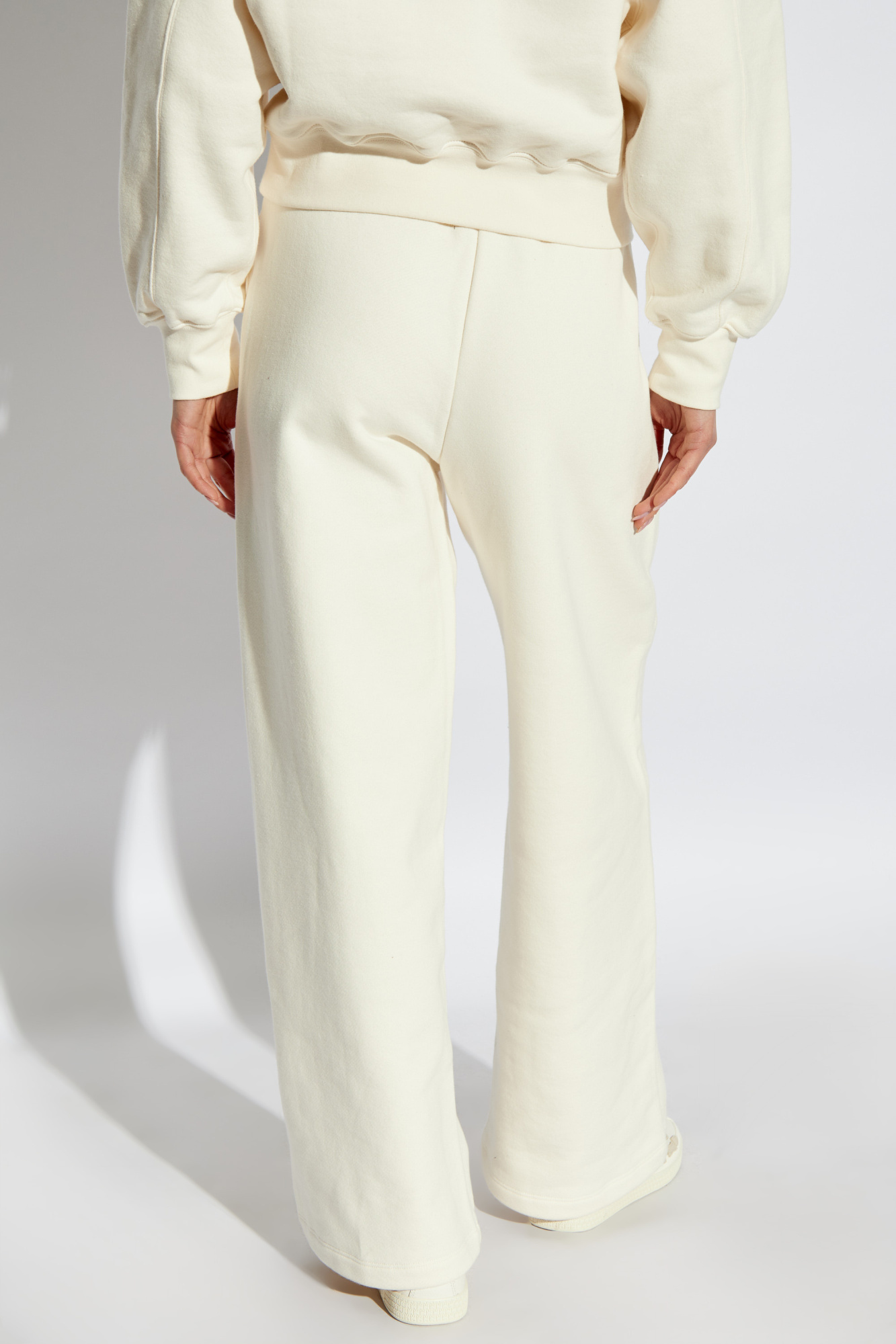 Amiri Elastic Waist Sweatpants In White