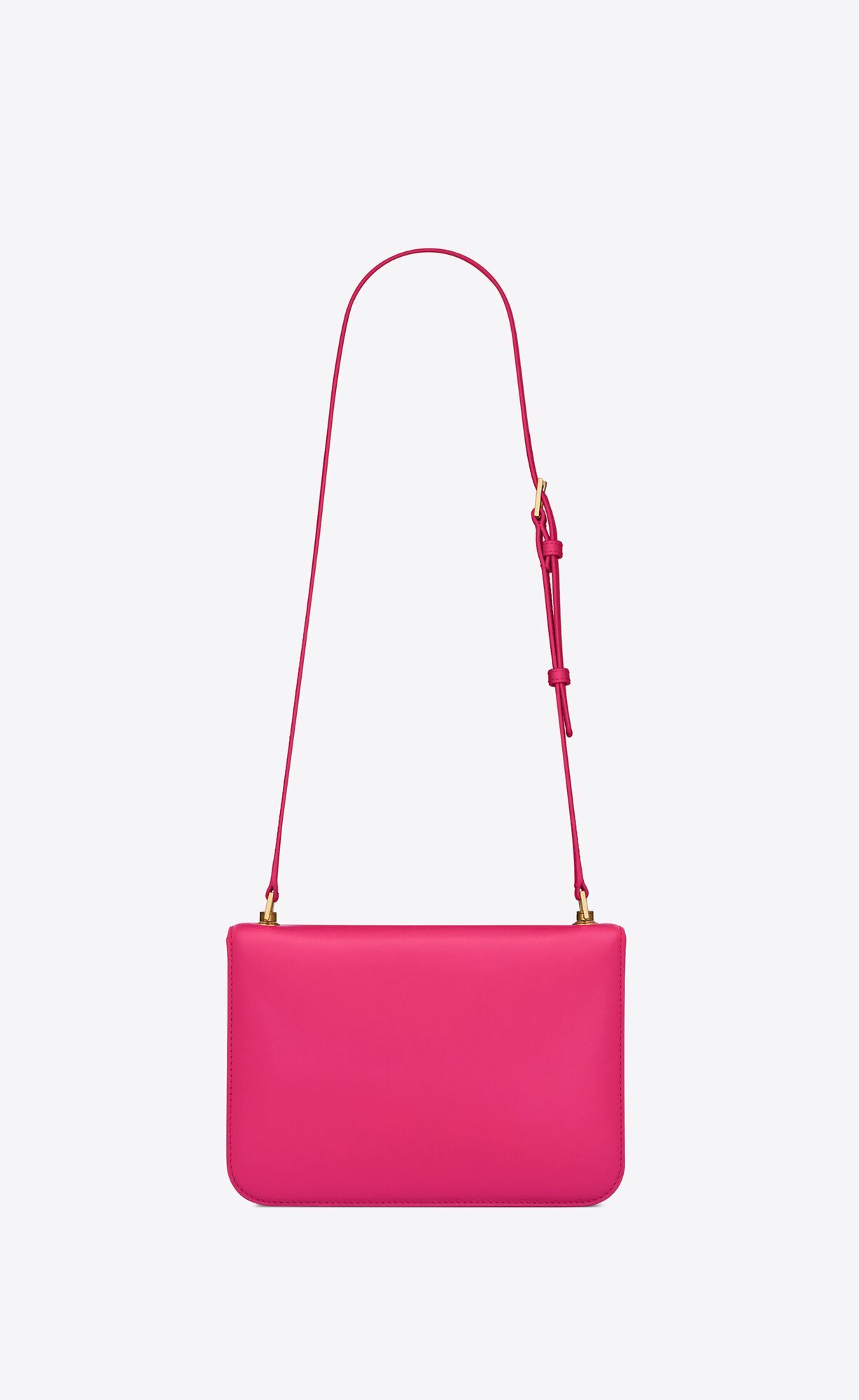 Saint Laurent Carré Leather Shoulder Bag
