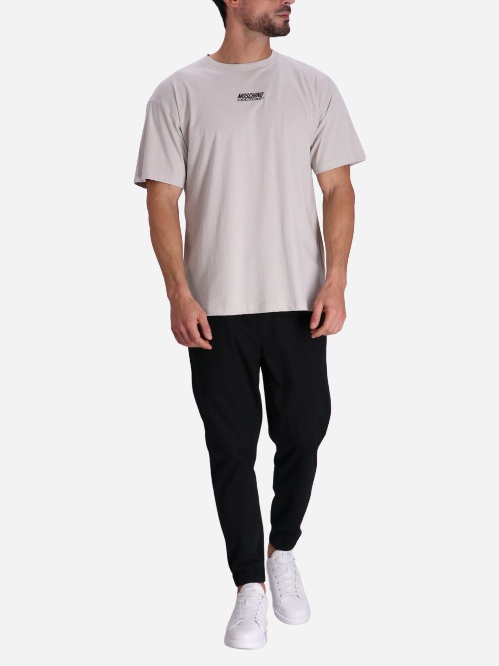 Moschino Logo-print Cotton T-shirt In White