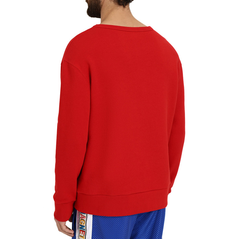 Gucci Printed Sweater In Red