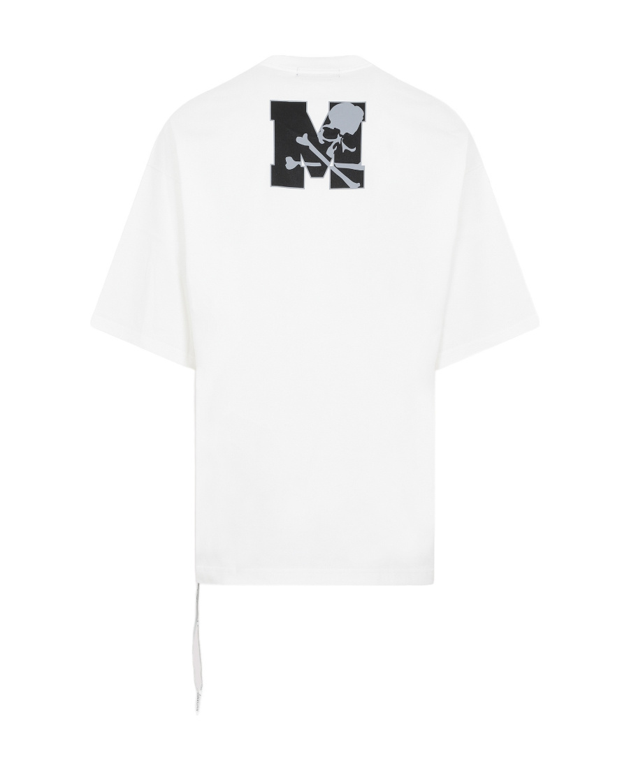 Mastermind Japan Logo-print Short-sleeved T-shirt In White