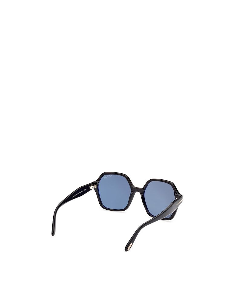 Tom Ford Eyewear Geometric Frame Sunglasses In Gray