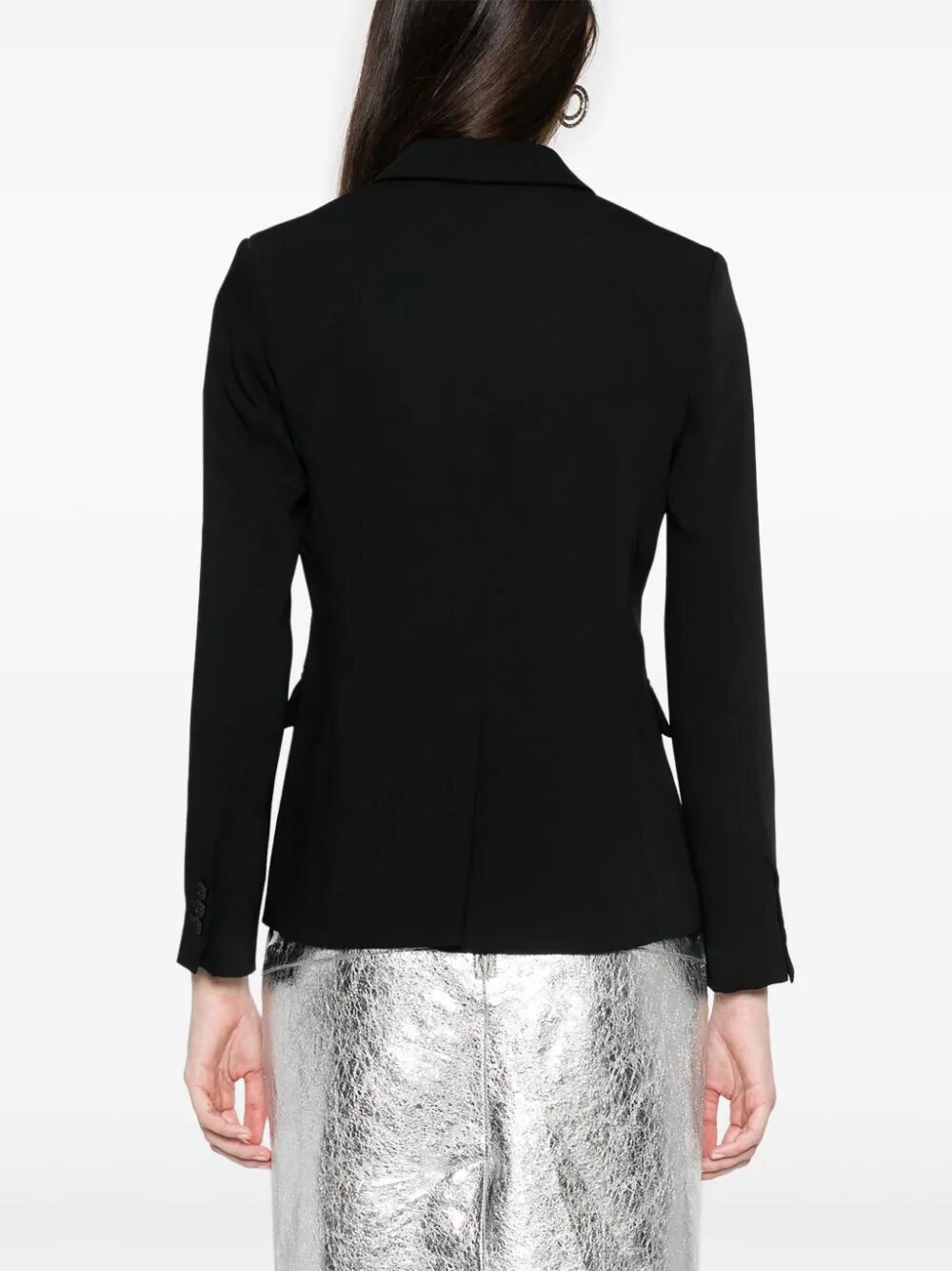 P.a.r.o.s.h Single-breasted Tailored Blazer In Black