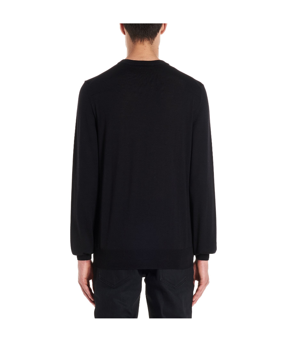 Dior X Kaws Bee Embroidered Pullover In Black