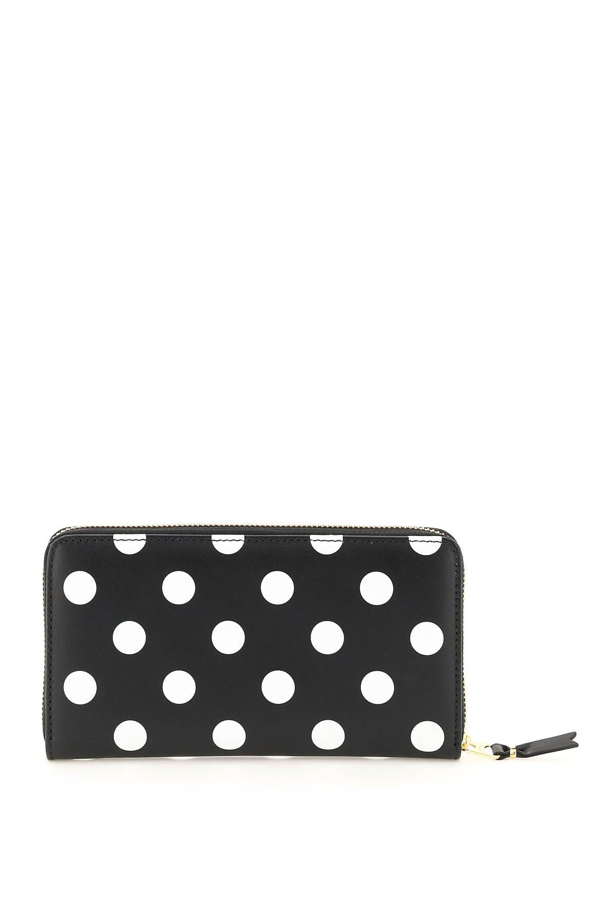 COMME DES GARÇONS WAVE POINT ZIPPER HANDBAG
