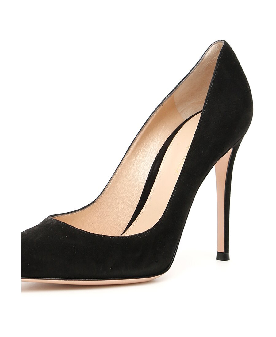 Gianvito Rossi Woman Pumps Black Size 12 Textile Fibers