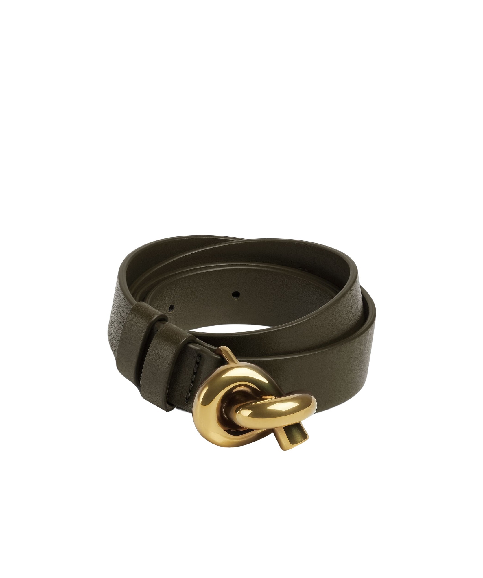 Bottega Veneta Knot Belt Women In Yellow
