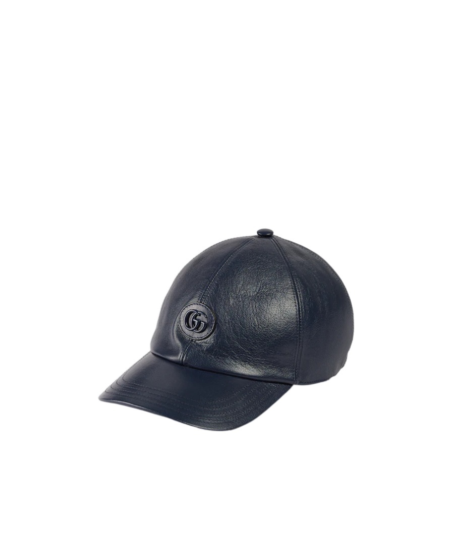 Gucci Logo Hat In Blue