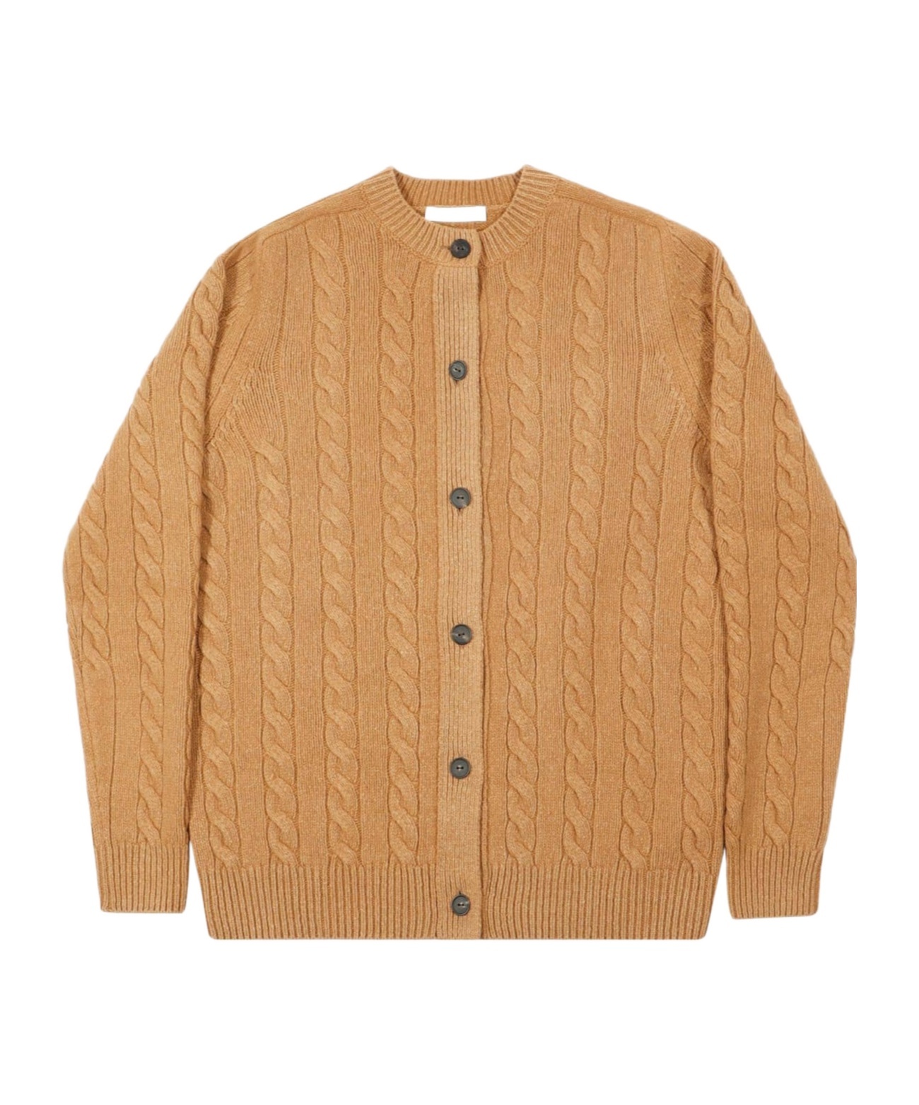 The Row Long-sleeved Cardigan In Brown