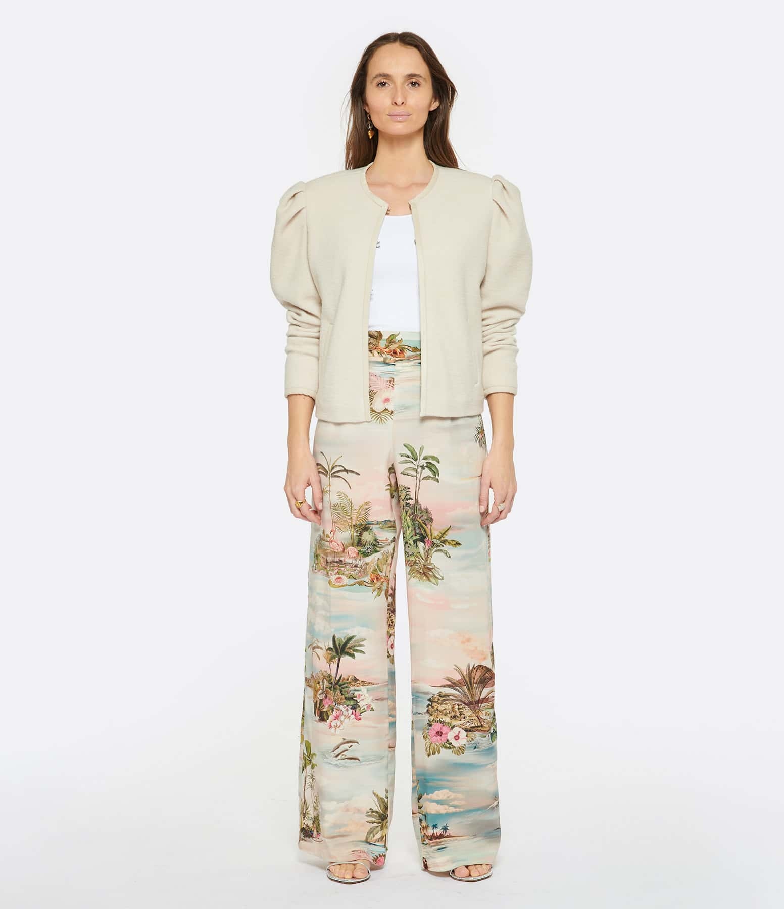 Isabel Marant Puff-sleeve Jacket In White