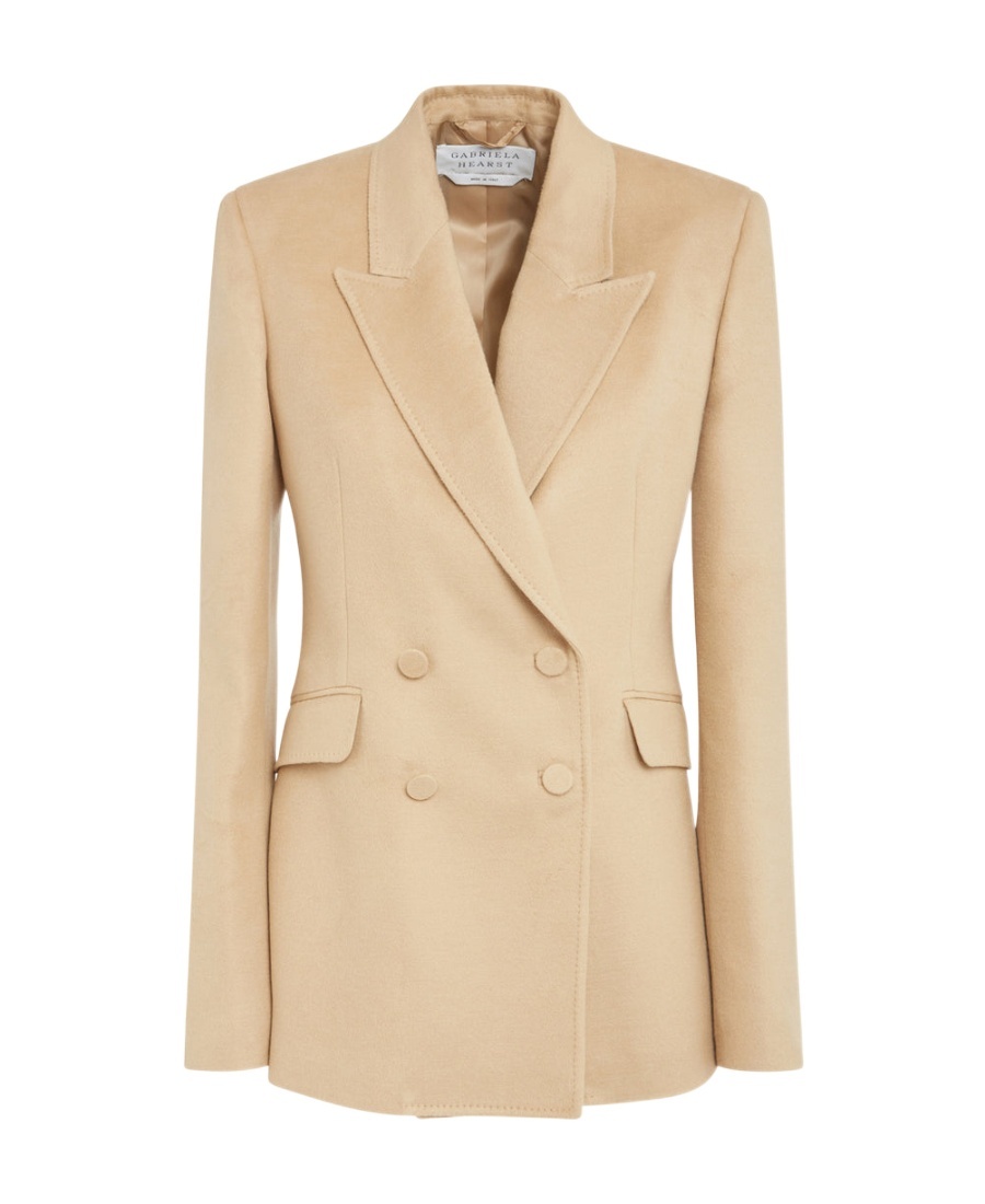 Gabriela Hearst Long Sleeved Suit Jacket In Nude