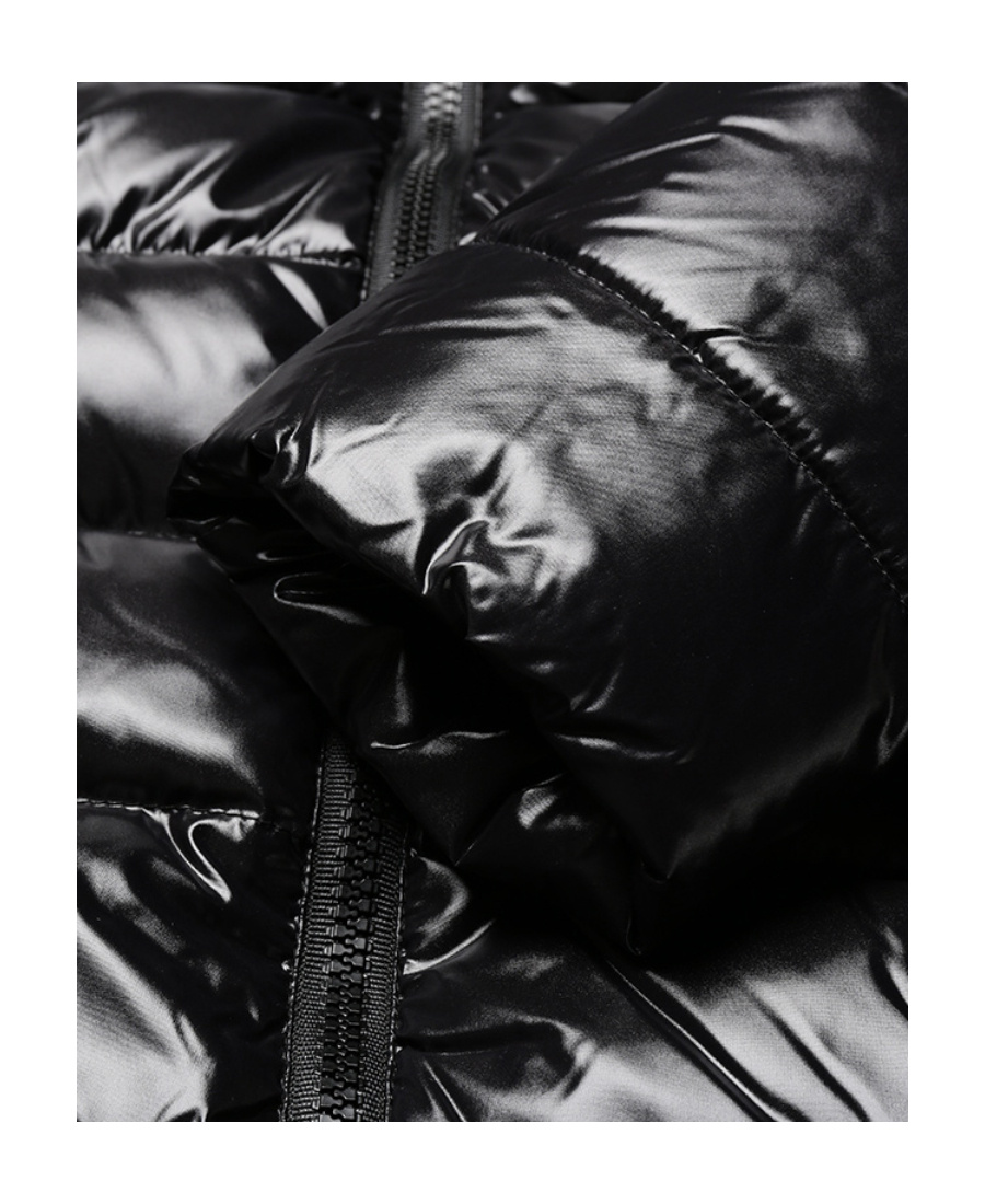 Shop Moncler Hooded Down Jacket In Black