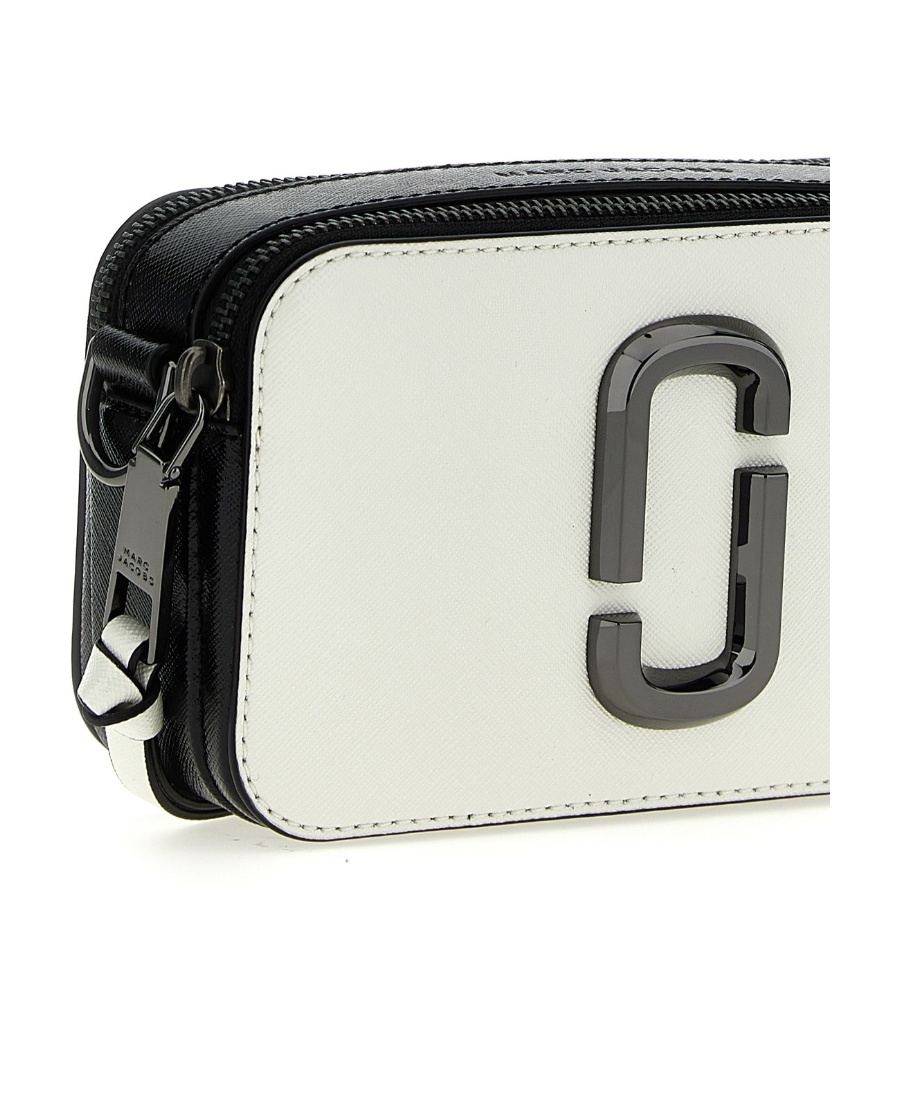 Marc Jacobs The Snapshot Crossbody Bag In Silver