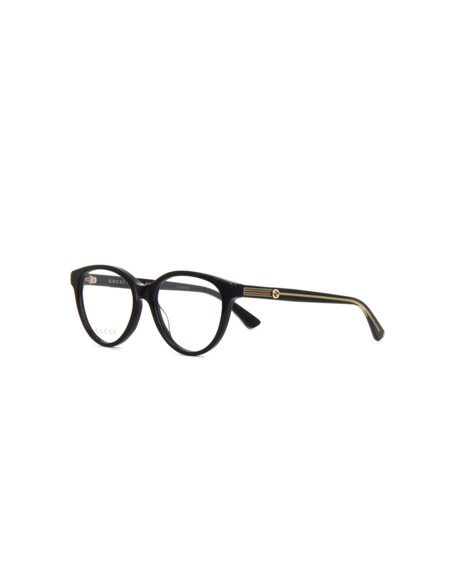 Gucci Cat Eye Frame Glasses In Black