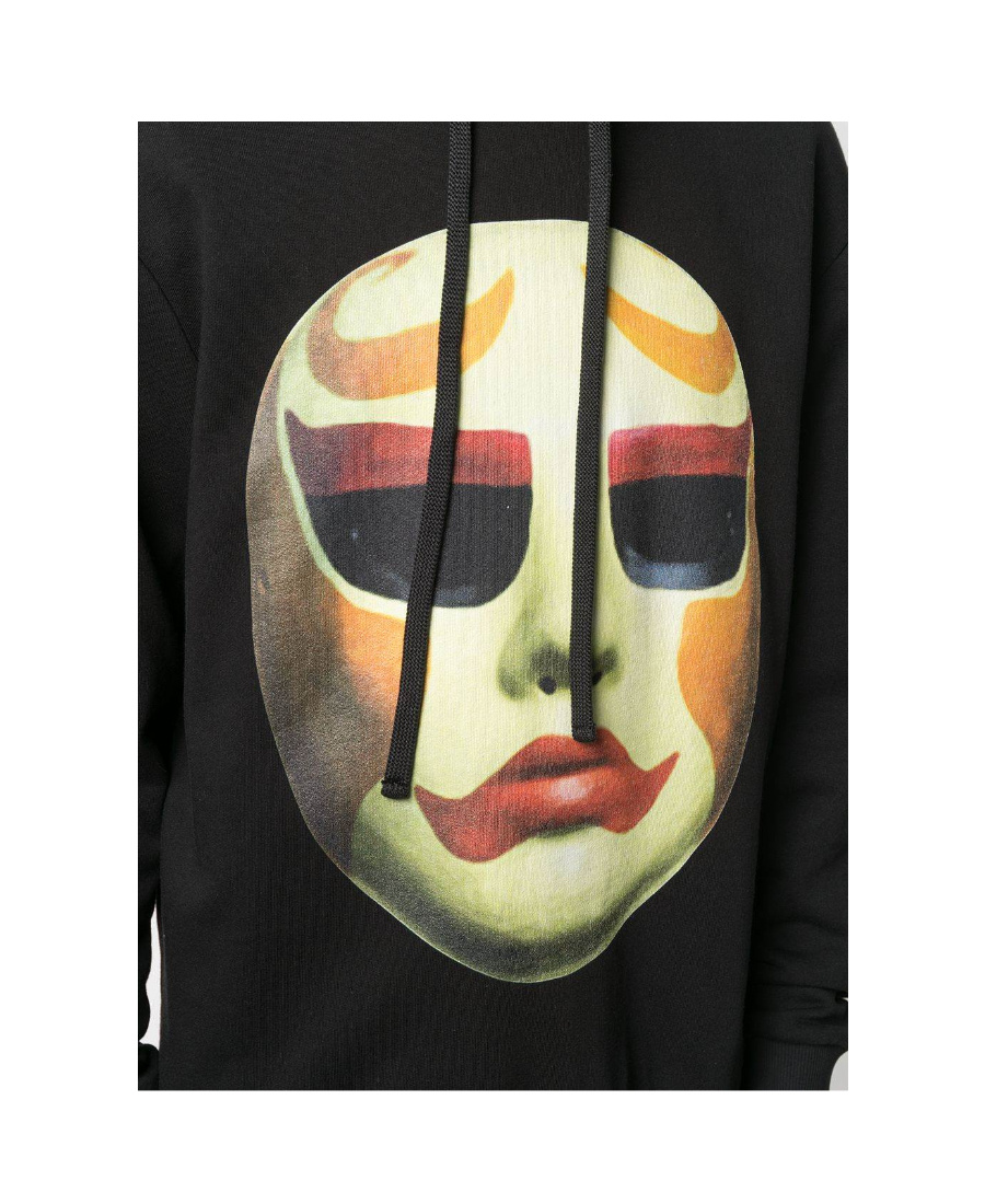 IH NOM UH NIT TUM TUM MASK-PRINT SWEATSHIRT 