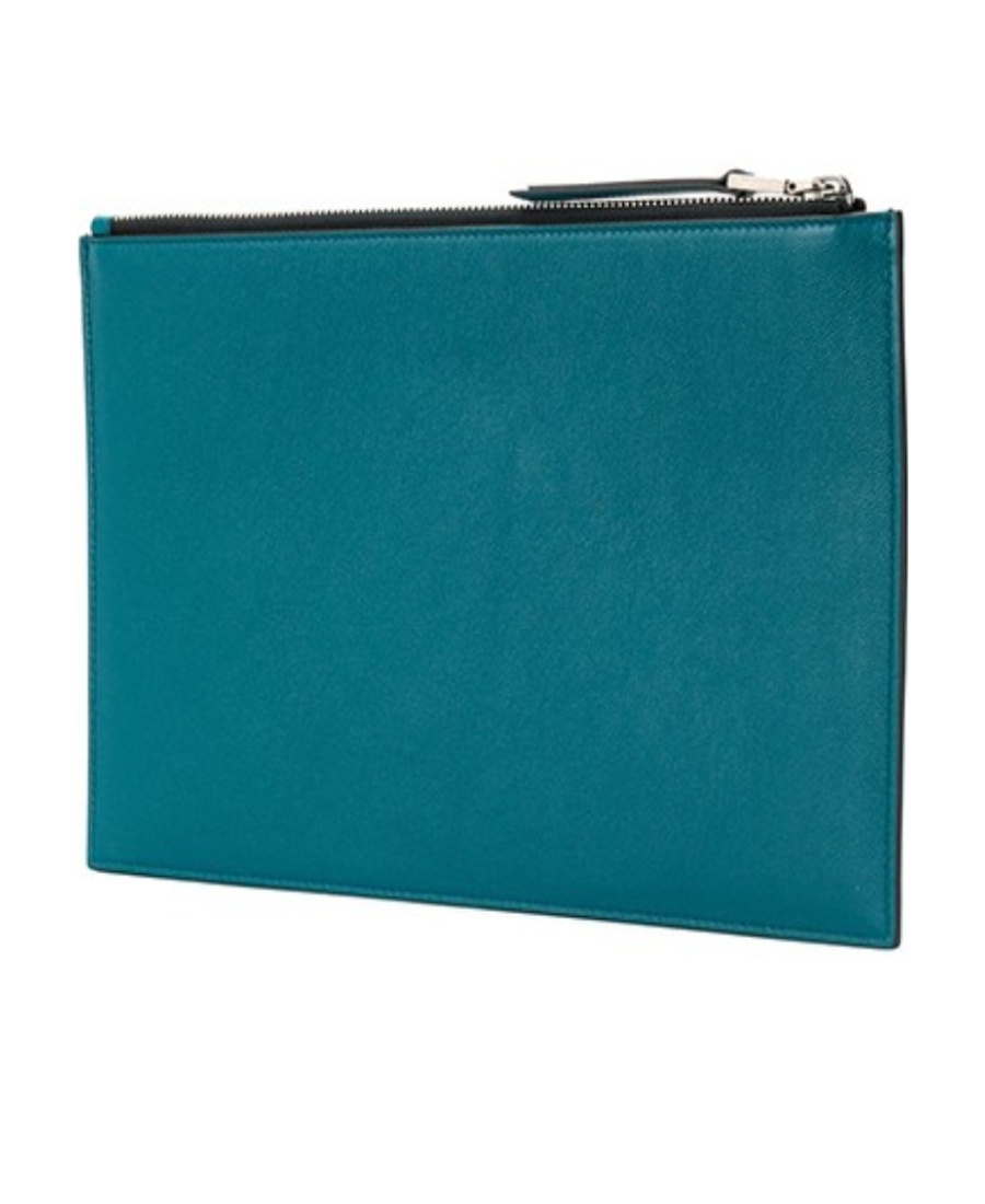 Givenchy Perforated Logo Handbag In Blue