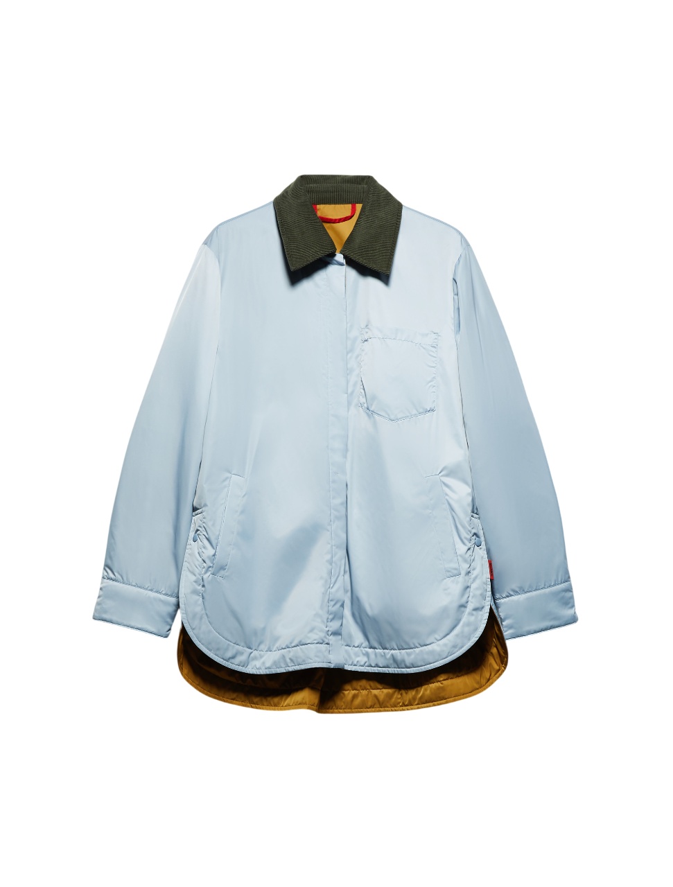 Maxco. Double-sided Shirt-style Jacket In Blue