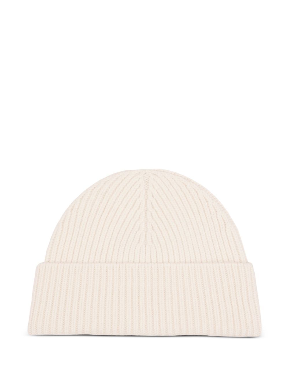 Ami Alexandre Mattiussi Ami Paris Wool Ami Paris De Coeur Beanie In Neutral