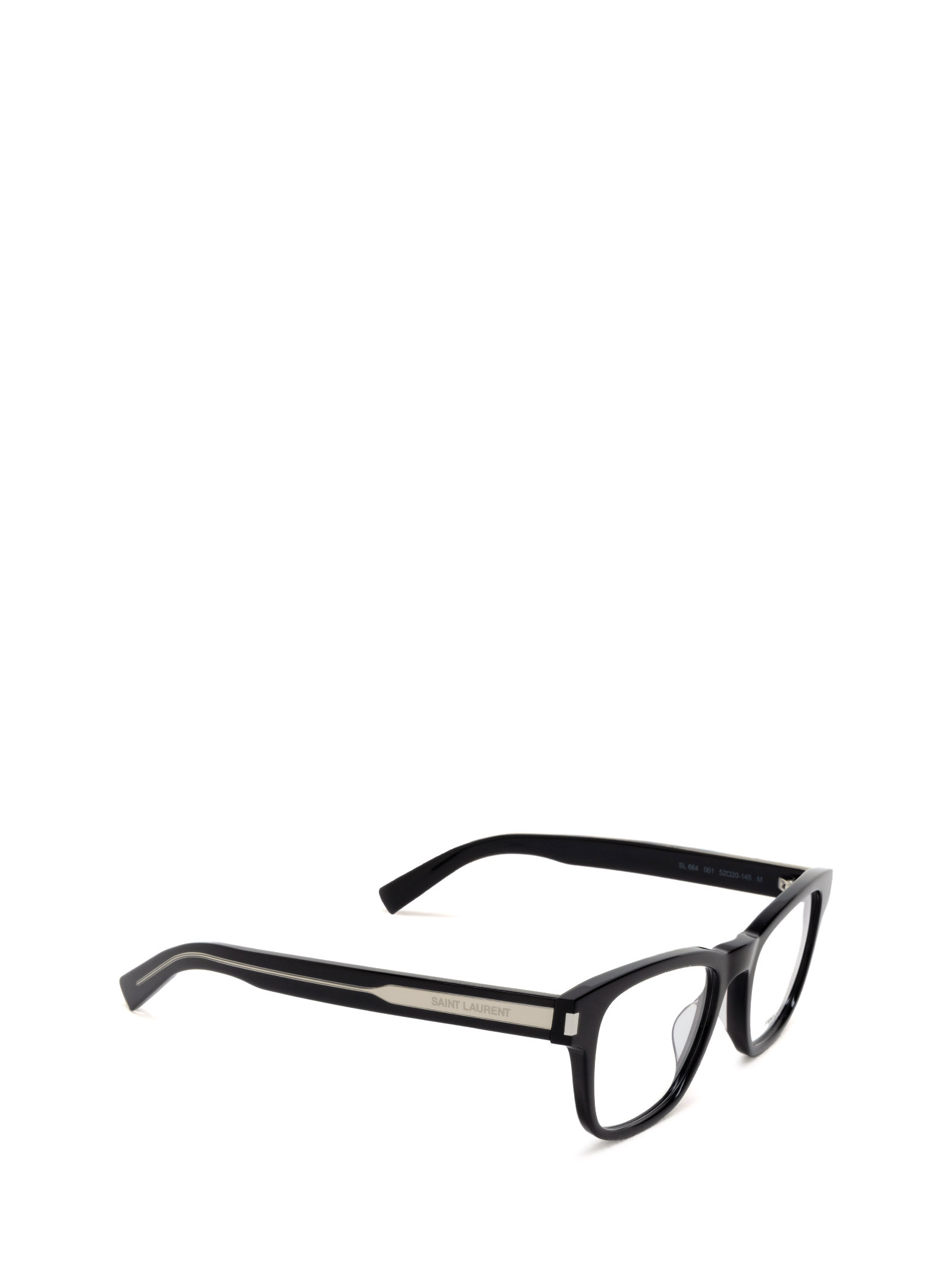 Saint Laurent Sl 664 Square-frame Glasses In Black