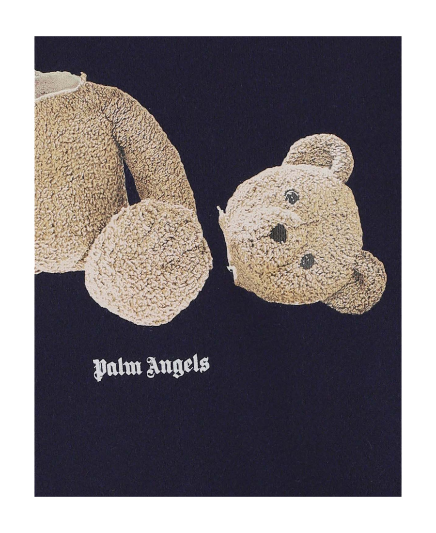 Palm Angels Bear-motif Sweatshirt In Black