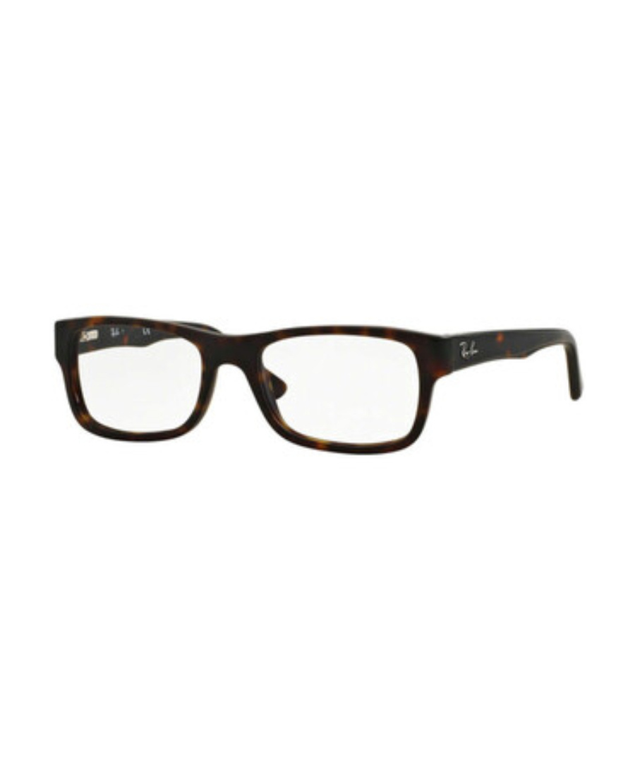 Ray Ban Logo Flat Mirror In White