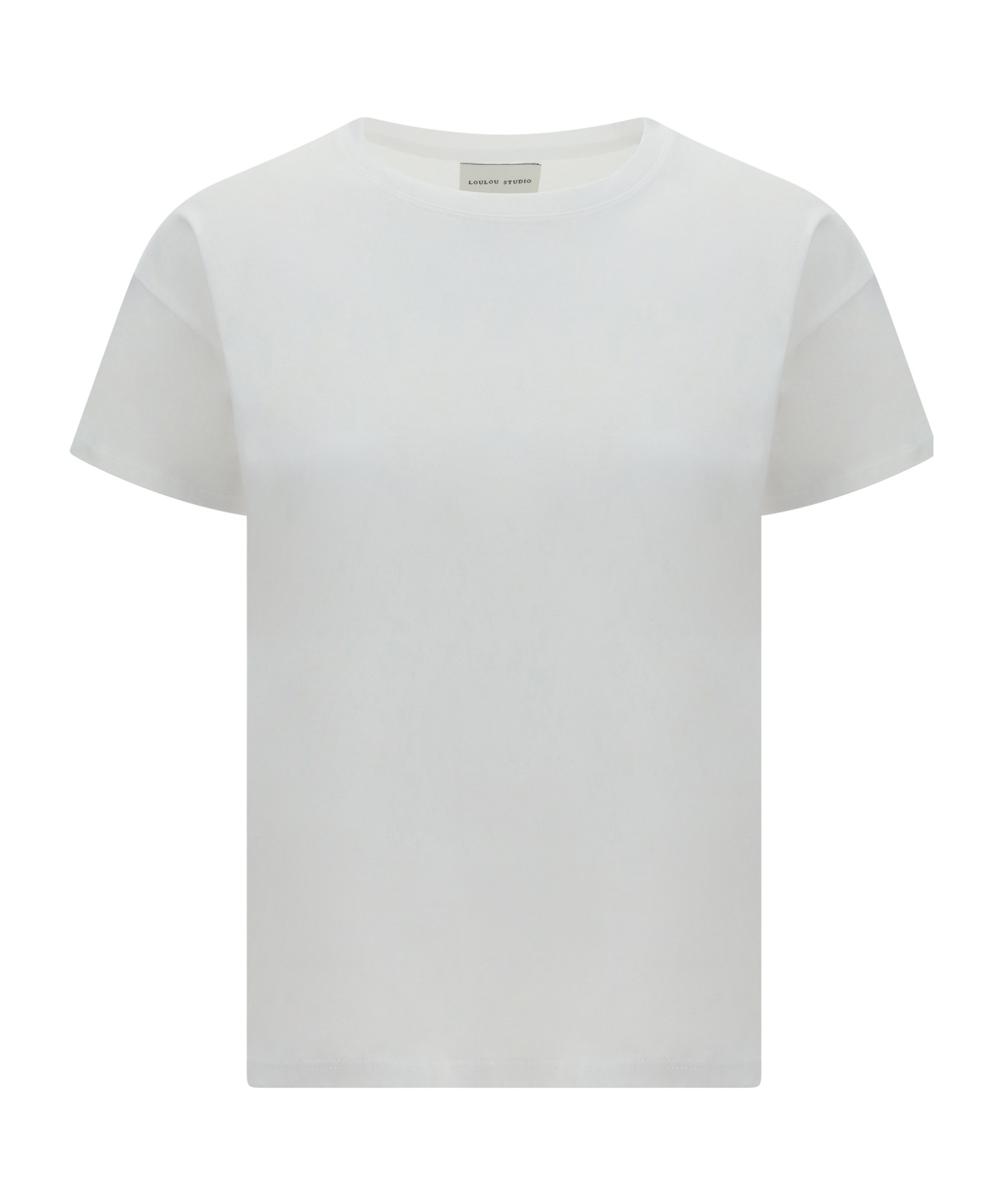 LOULOU STUDIO LOULOU STUDIO BASILUZZO CREWNECK T-SHIRT