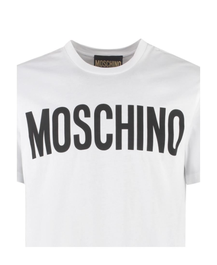 Moschino Crew Neck Short Sleeves T-shirts In White
