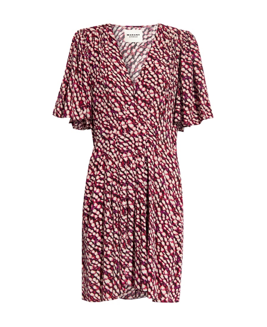 Isabel Marant Étoile Vedolia Abstract-print Minidress In Multicolor