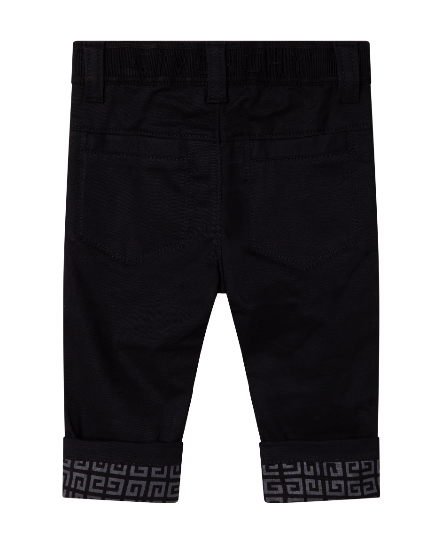 Givenchy Logo Details Trousers In Black