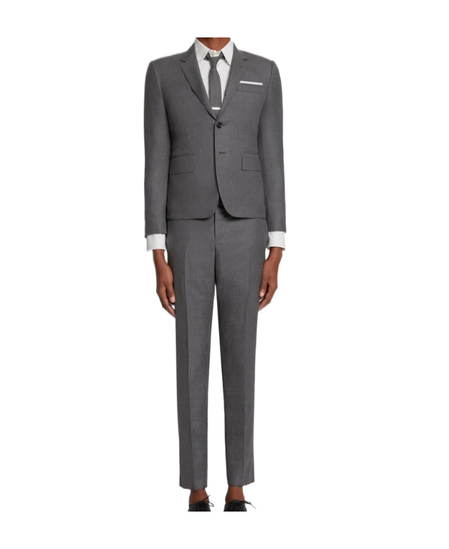 Shop Thom Browne Slim-cut Single-breasted Suit In Black