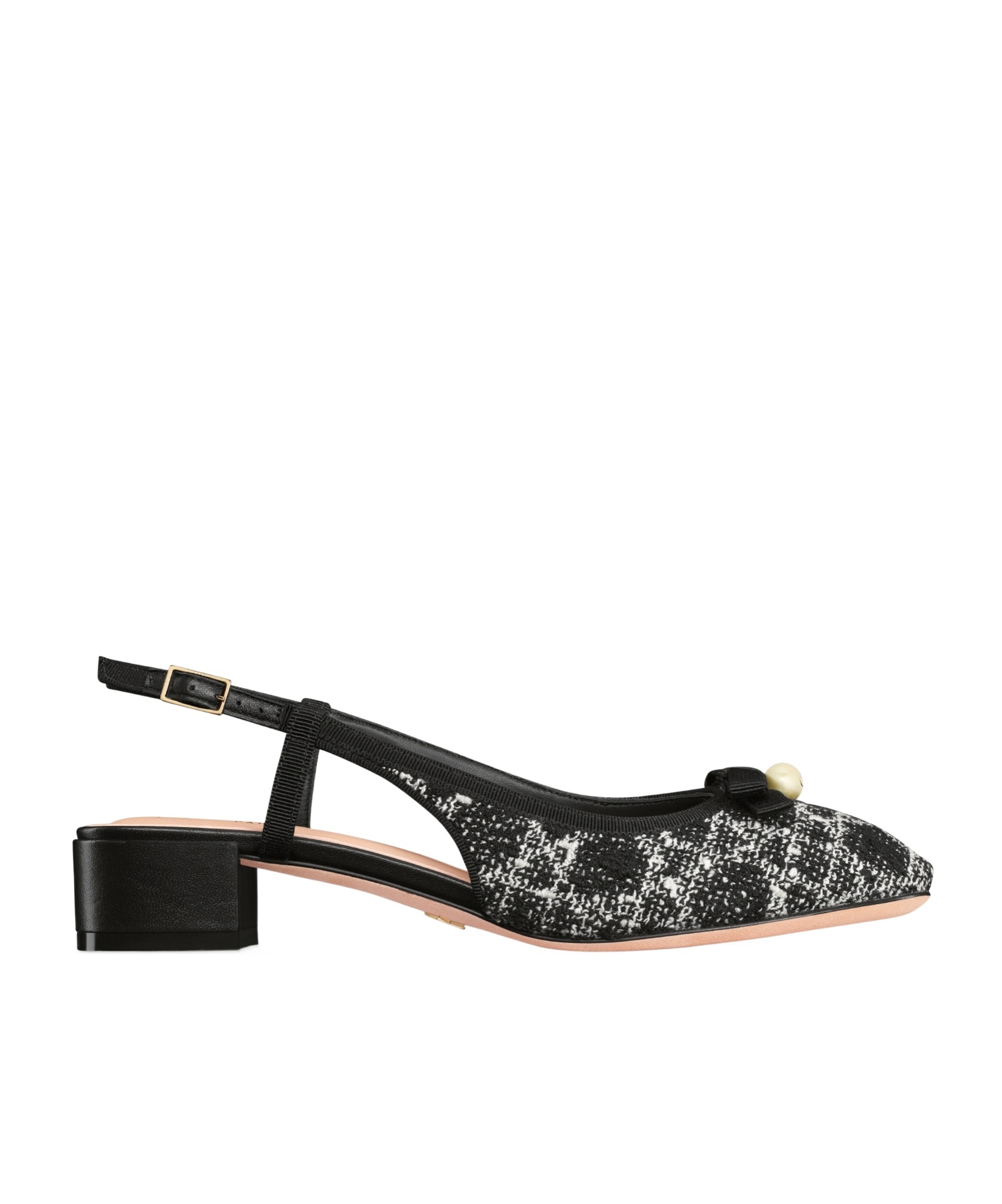 Dior Ballet Slingback Pump In Black