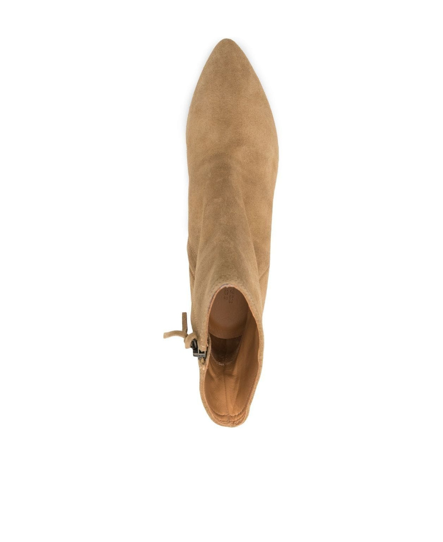 Isabel Marant 65mm Suede Ankle Boots In Brown