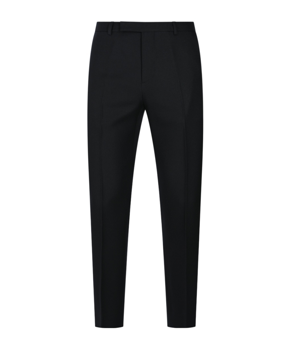 Gucci Belt-loop Casual Pants In Black