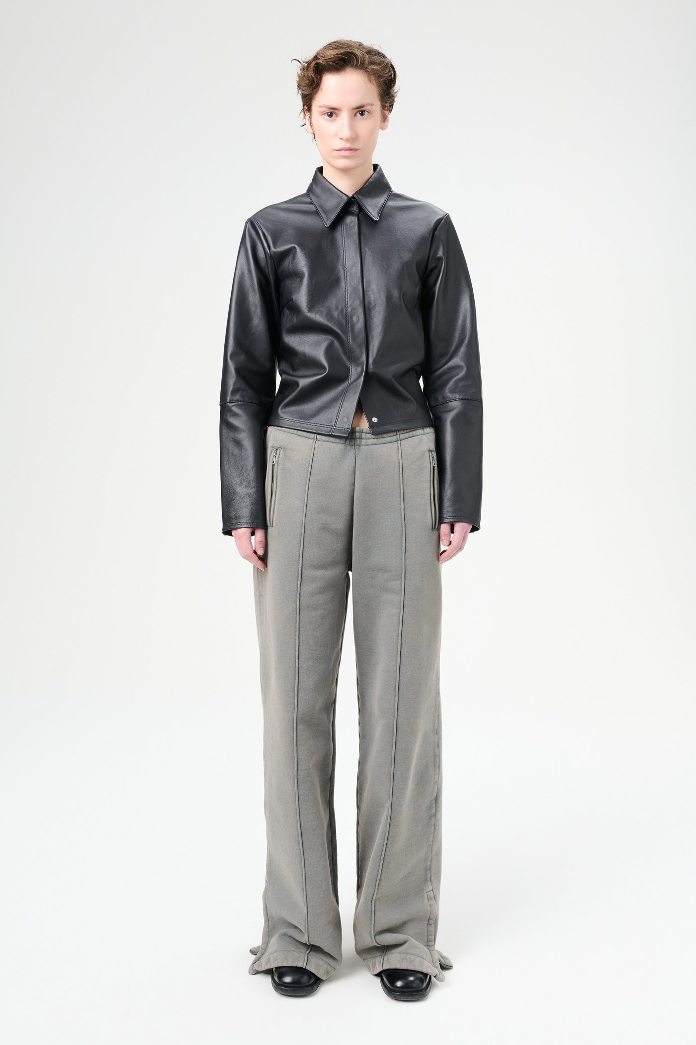 Our Legacy Slit Casual Pants In Gray