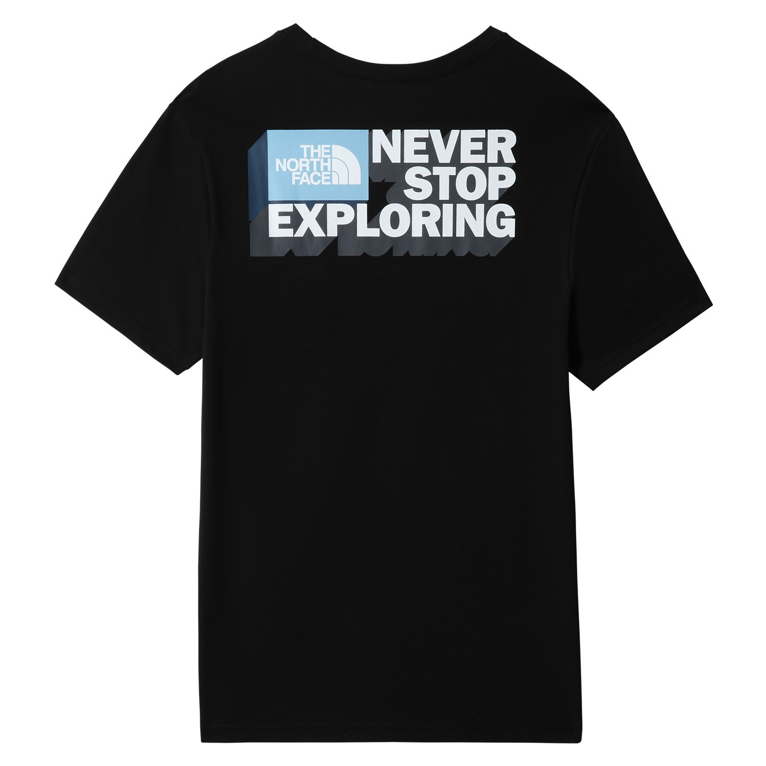 Shop The North Face Short-sleeved Logo T-shirt In Black