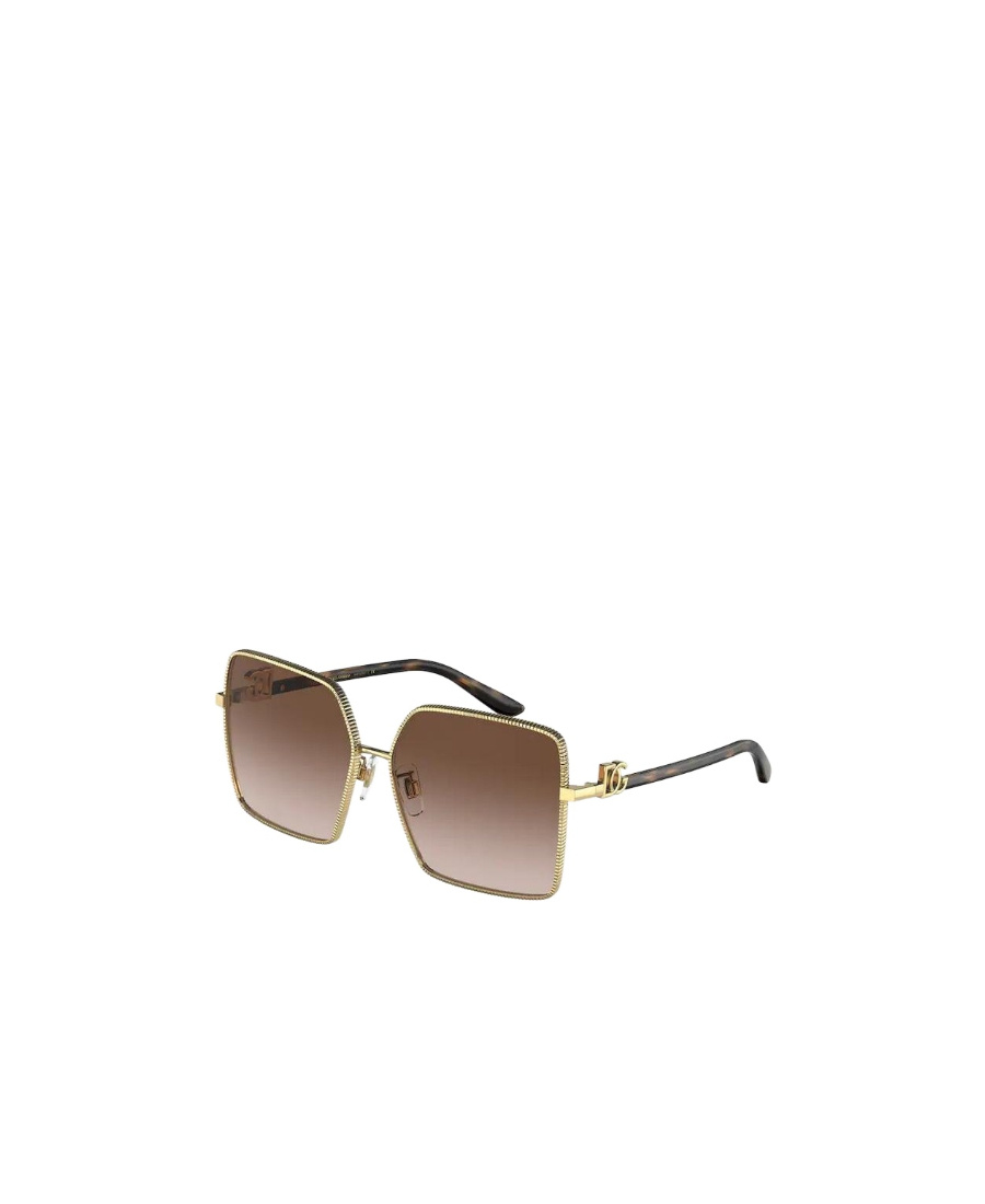 Dolce & Gabbana Dolce Gabbana Eyewear Square Frame Sunglasses In Nude