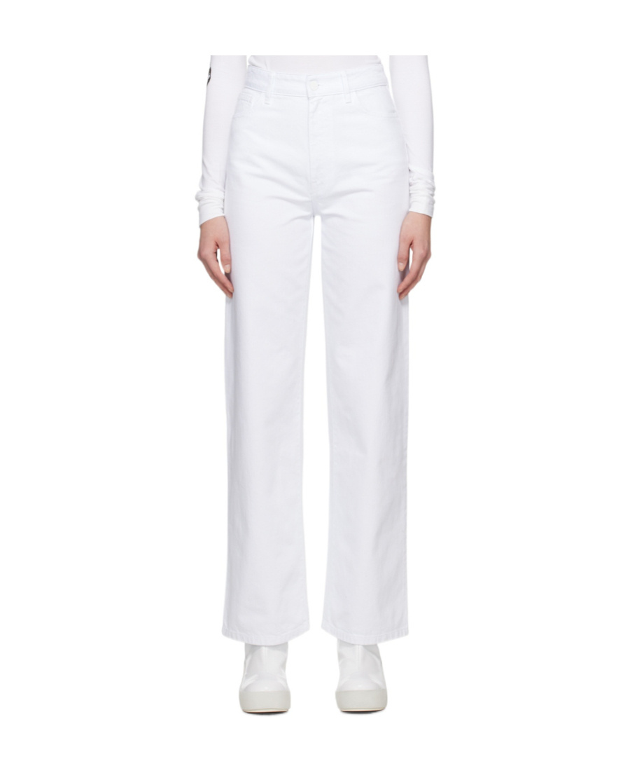 RAF SIMONS HIGH-WAISTED STRAIGHT-LEG JEANS