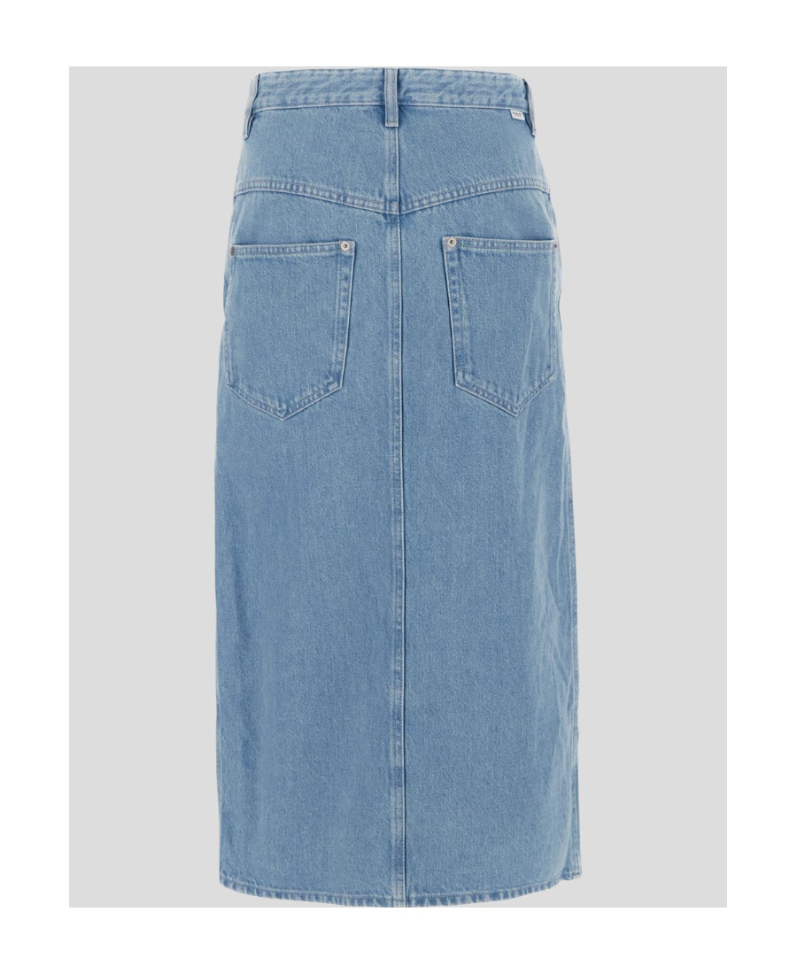 ISABEL MARANT ÉTOILE ISABEL MARANT ÉTOILE VANDY PANELLED MIDI SKIRT