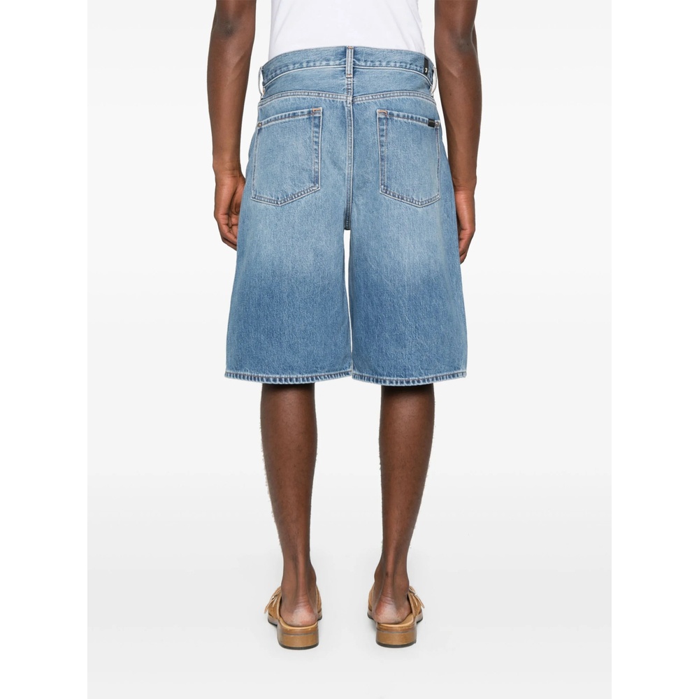 7 For All Mankind Denim Shorts With Belt Loops