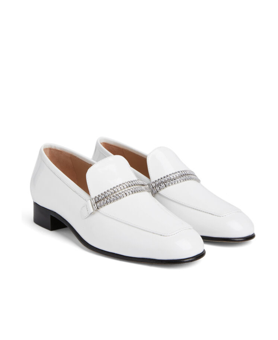 Stuart Weitzman Superglam Crystal-embellished Loafer