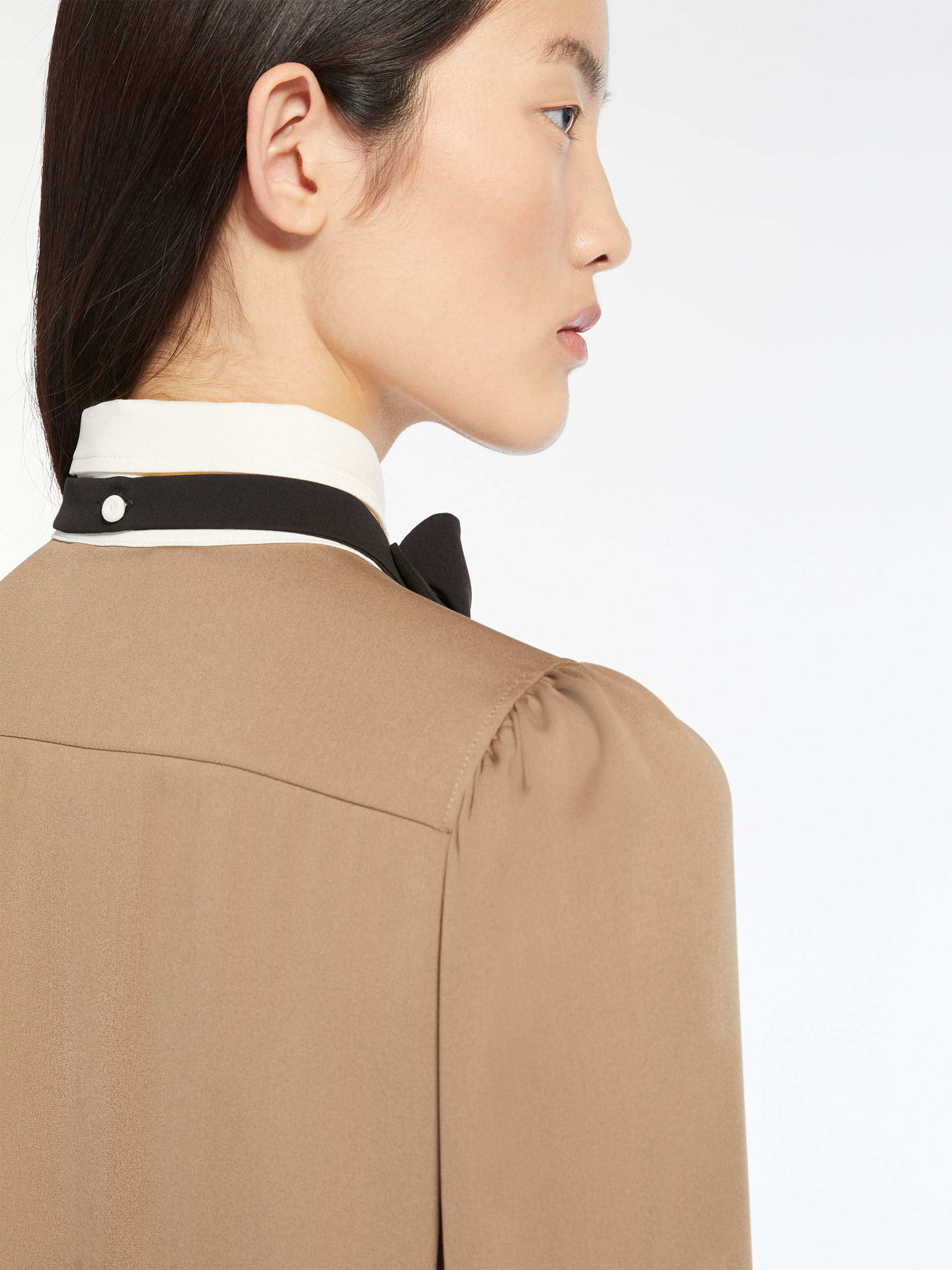 Max Mara Elastic Waist Jumpsuit In Nude