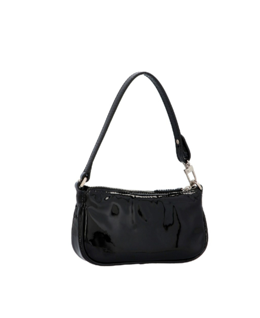 By Far Logo Handbag In Black