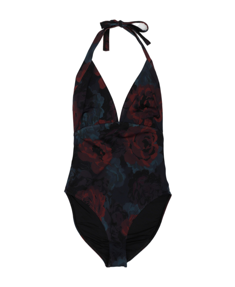DRIES VAN NOTEN LACE-UP SWIMSUIT