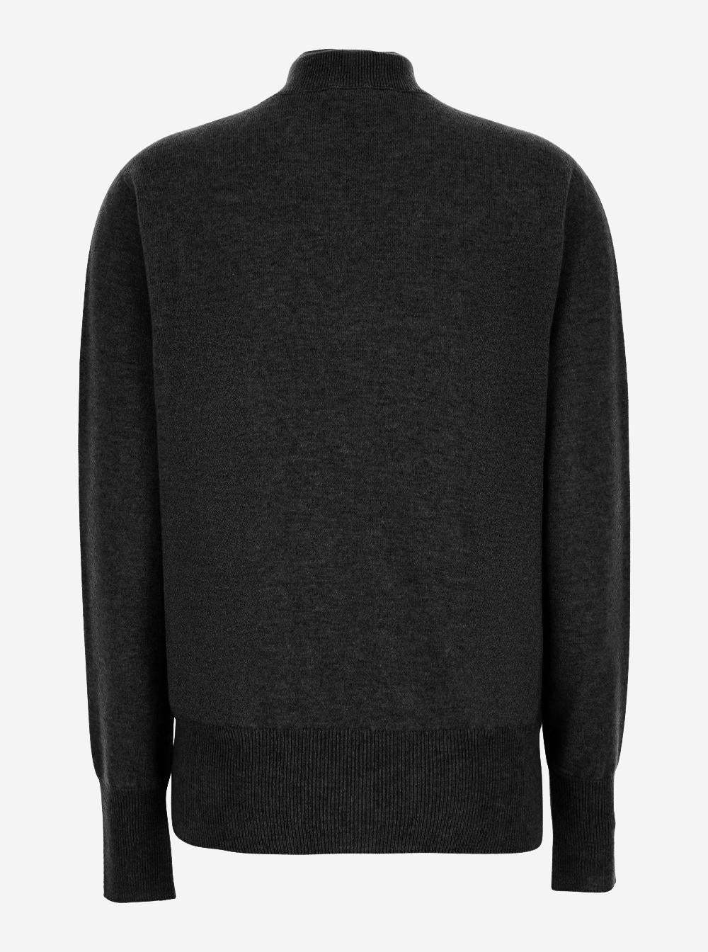 The Row Long-sleeved Sweater In Black