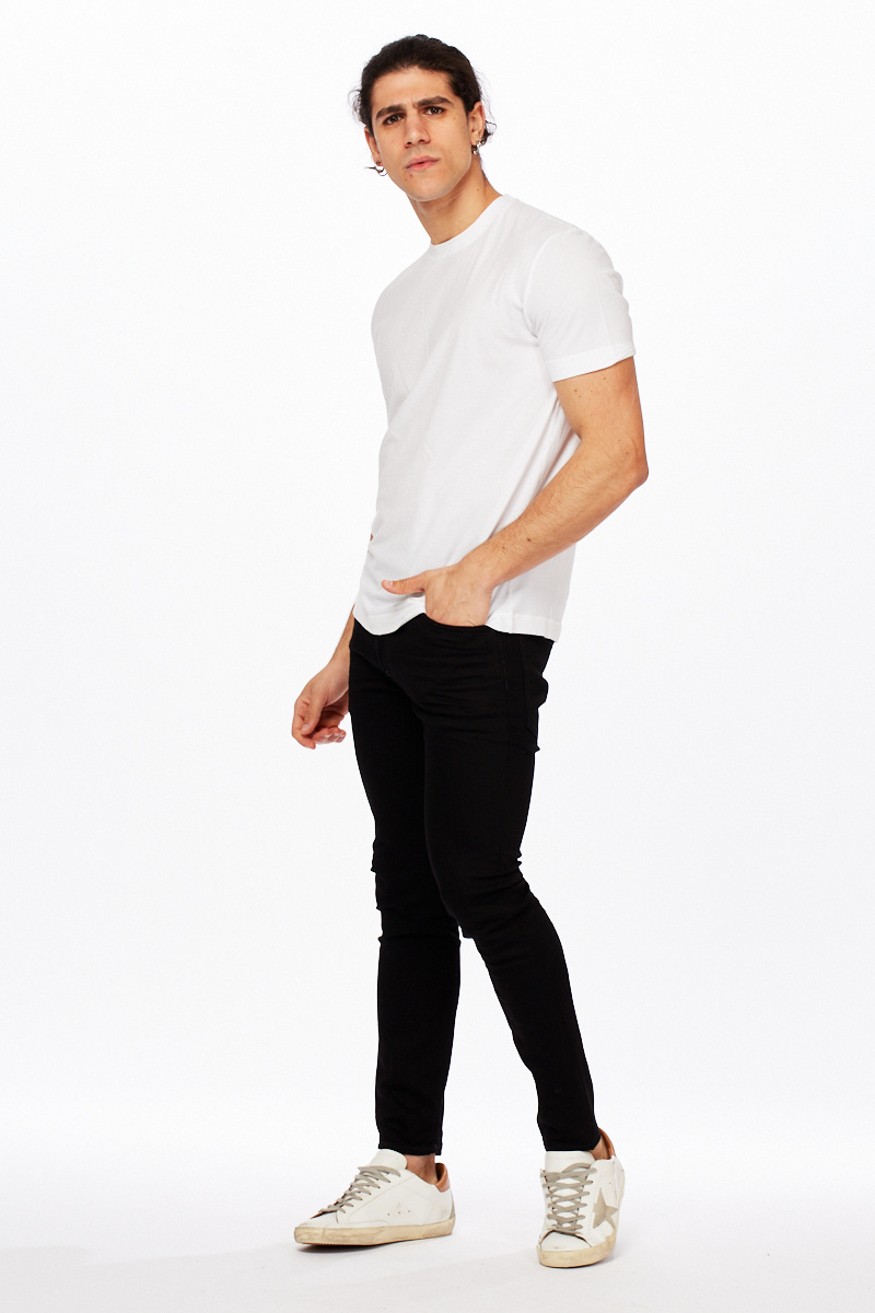 Malo Short-sleeve Crew Neck T-shirt In White