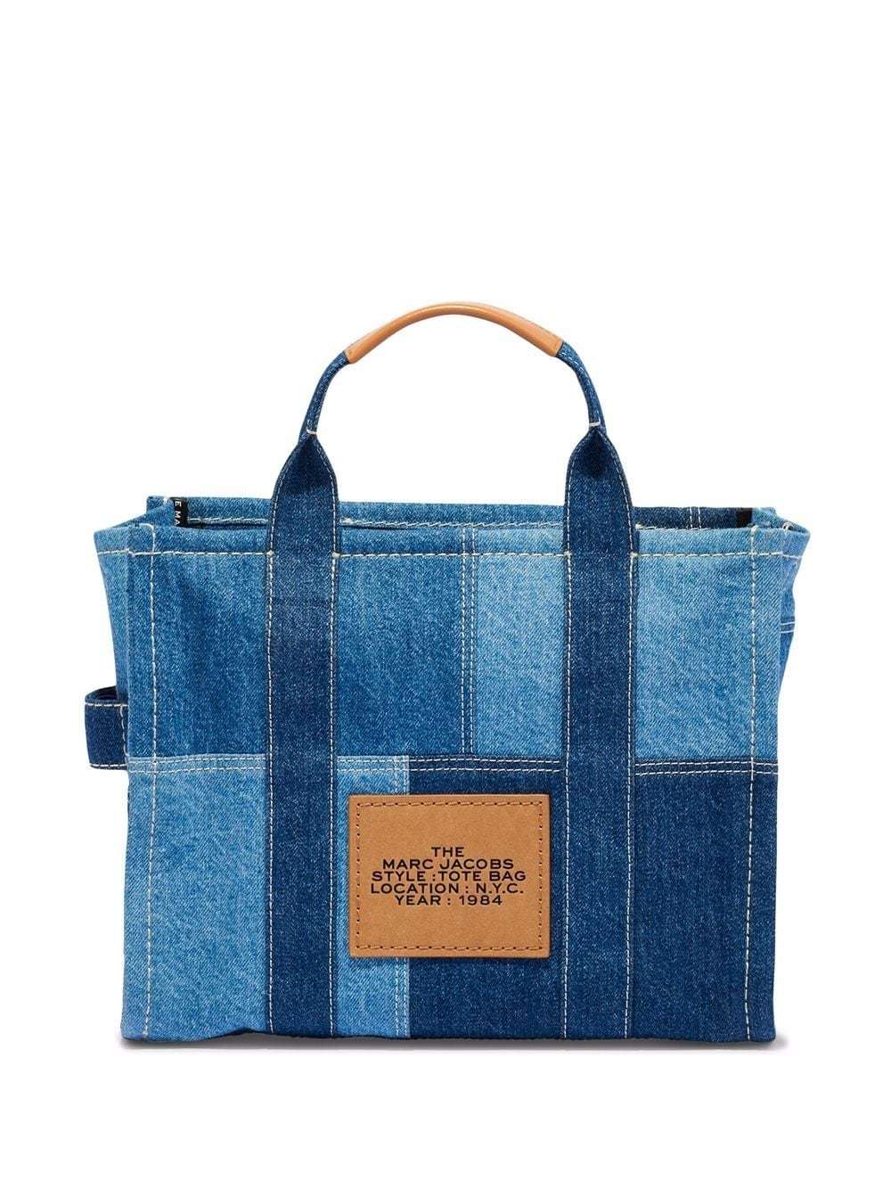 MARC JACOBS THE DENIM SMALL TOTE BAG